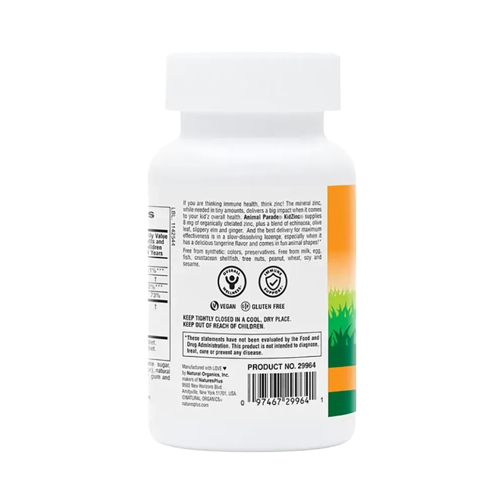 Animal Parade® KidZinc® - 90 lozenges