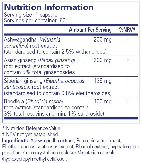 Ashwagandha Xtra - 60 capsules