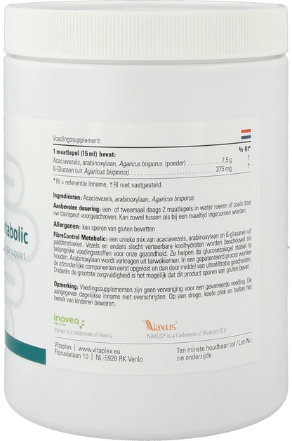 FibreControl Metabolic - 400 g Pulver