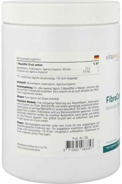 FibreControl Metabolic - 400 g Pulver