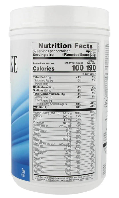 Protein Shake, Vanilla - 960 gr