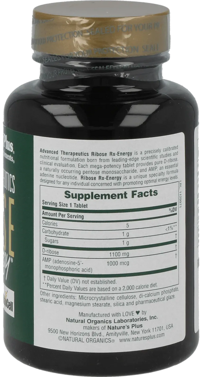 Rx-Energy® Ribose - 60 Tablets