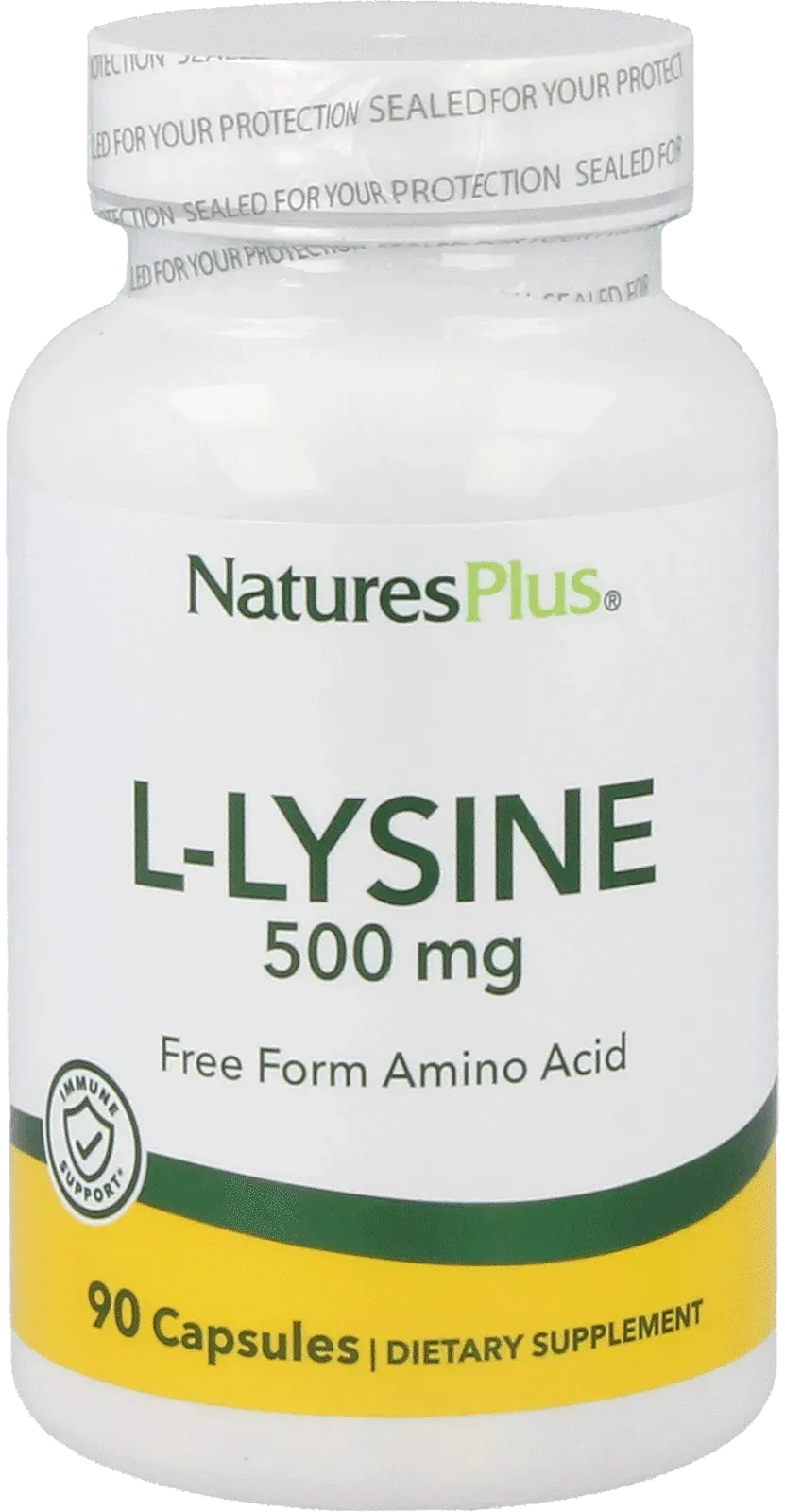 L-Lysine 500 mg - 90 Capsules