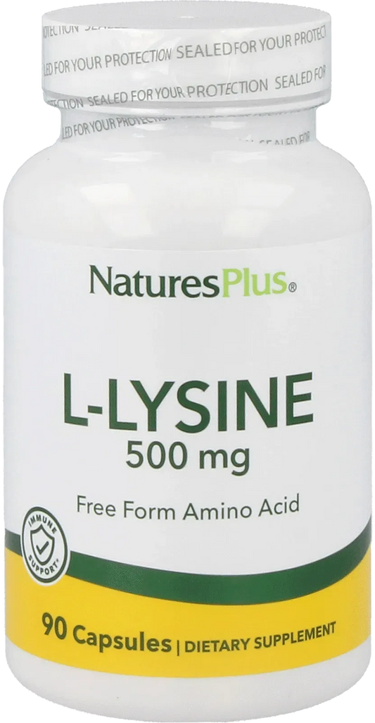 L-Lysine 500 mg - 90 Capsules
