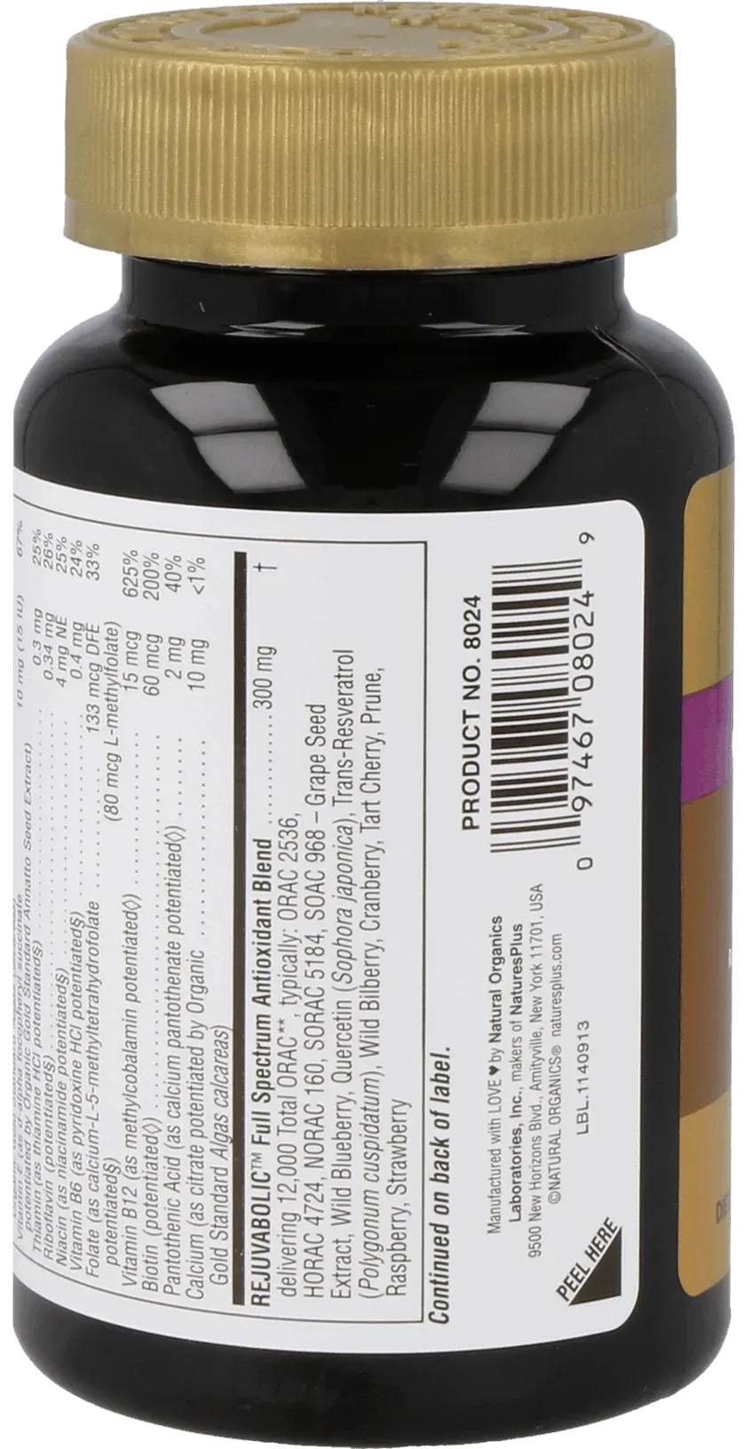 AgeLoss Rejuvabolic Resveratrol Complex - 90 Bilayer tablets