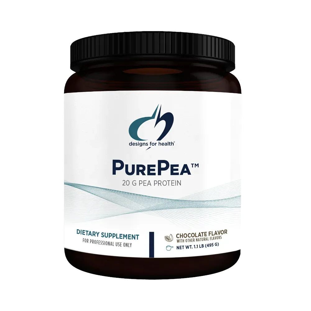 PurePea 20 G Pea Protein, Chocolate - 450 gr