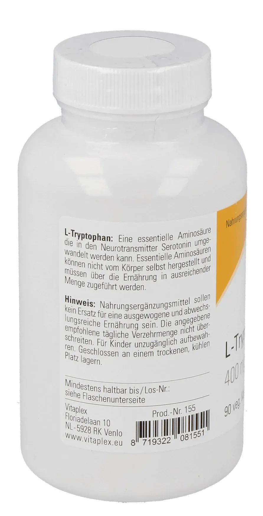 L-Tryptophan - 90 capsules