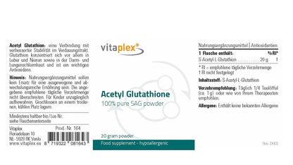 Acetyl Glutathione - 20 g powder