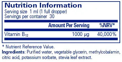 B12 Liquid - 30 mL liquid