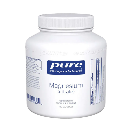 Magnesium (Citrate) - 180 capsules