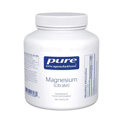 Magnesium (Citrate) - 180 capsules