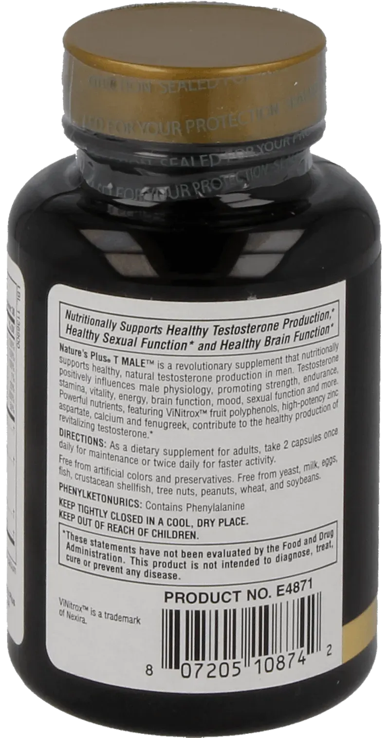 T Male® - 60 Capsules