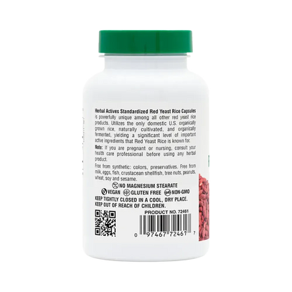 Herbal Actives Red Yeast Rice - 120 capsules