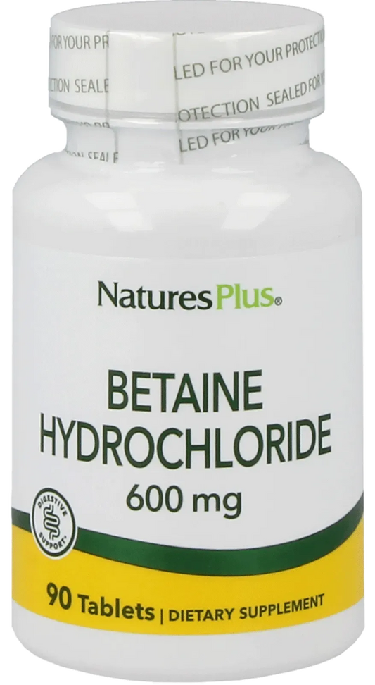 Betaine Hydrochloride - 90 tablets