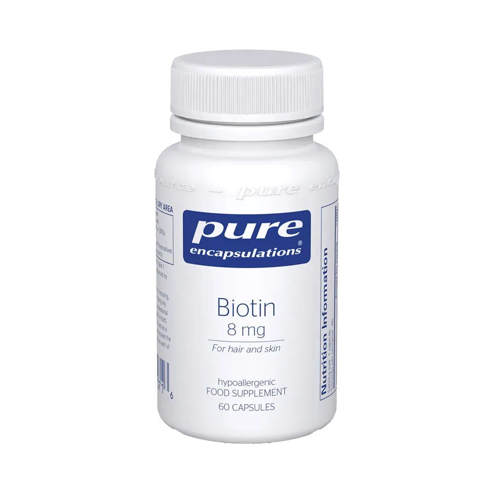Biotin 8 mg - 60 capsules