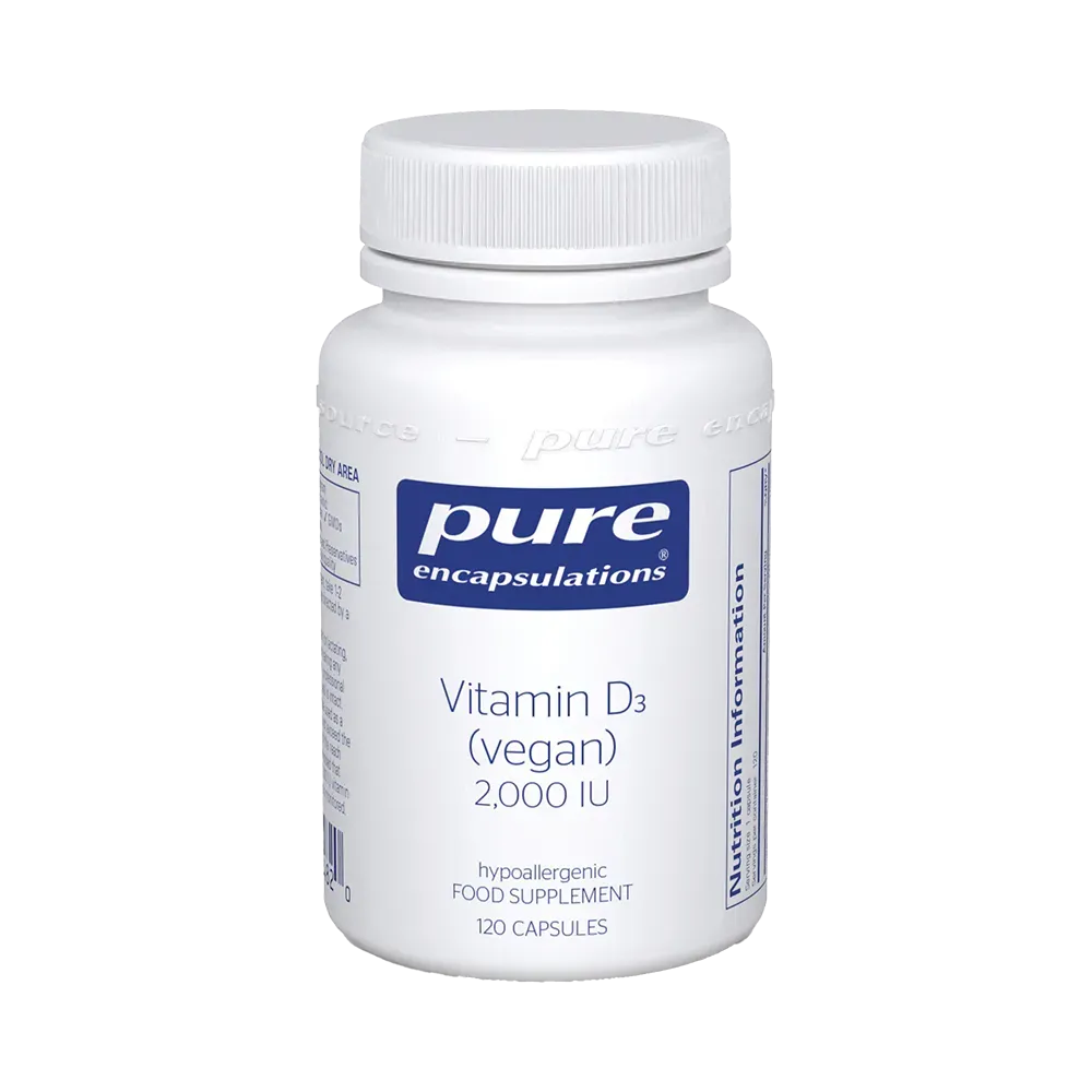 Vitamin D3 Vegan 2,000 IU - 120 capsules