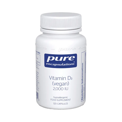 Vitamin D3 Vegan 2,000 IU - 120 capsules
