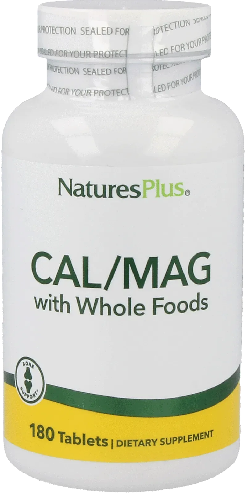 CAL/MAG with Whole Foods - 180 Tablets