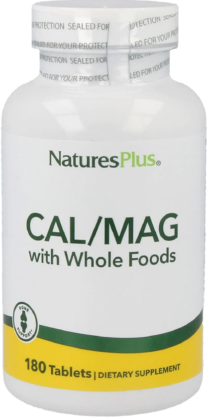 CAL/MAG with Whole Foods - 180 Tablets