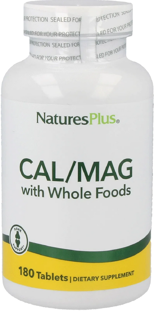 CAL/MAG with Whole Foods - 180 Tablets