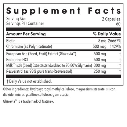 Glucose Tolerance II - 120 capsules