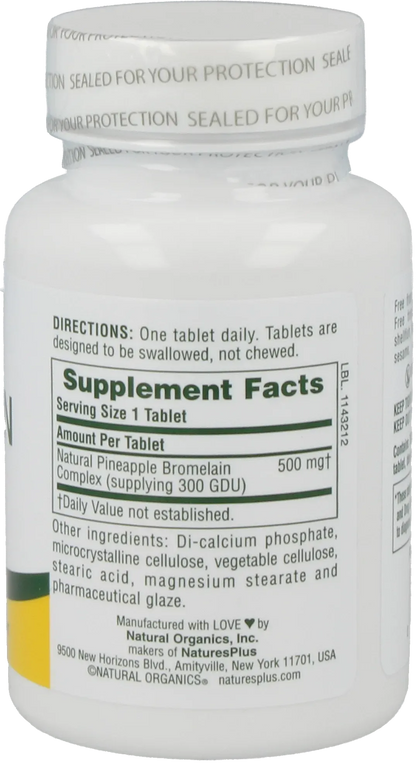 Bromelain 500 mg - 60 Tablets