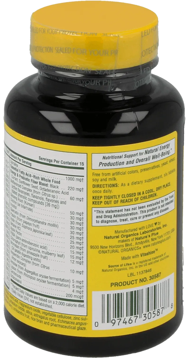 Source of Life® No Iron - 90 Mini Tablets