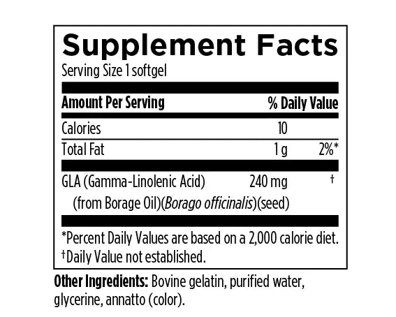 GLA 240 - 60 Softgels