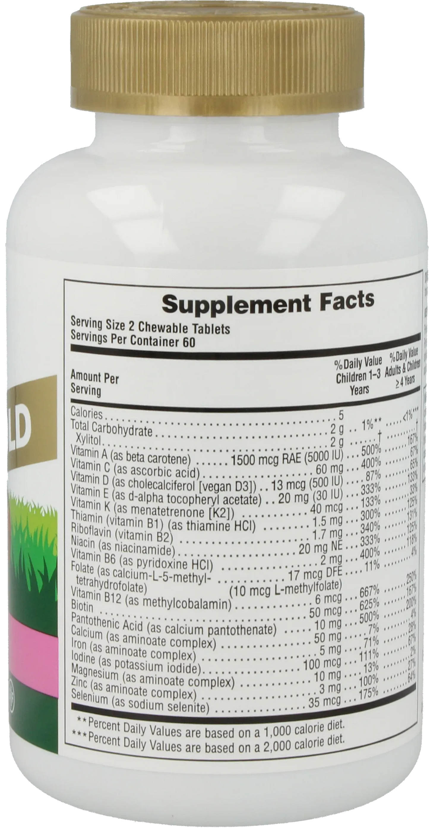 Animal Parade® GOLD Multivitamin watermelon flavor - 120 Lozenges