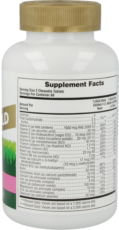 Animal Parade® GOLD Multivitamin watermelon flavor - 120 Lozenges
