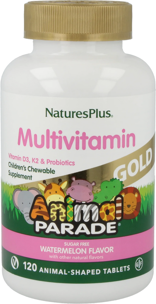 Animal Parade® GOLD Multivitamin watermelon flavor - 120 Lozenges