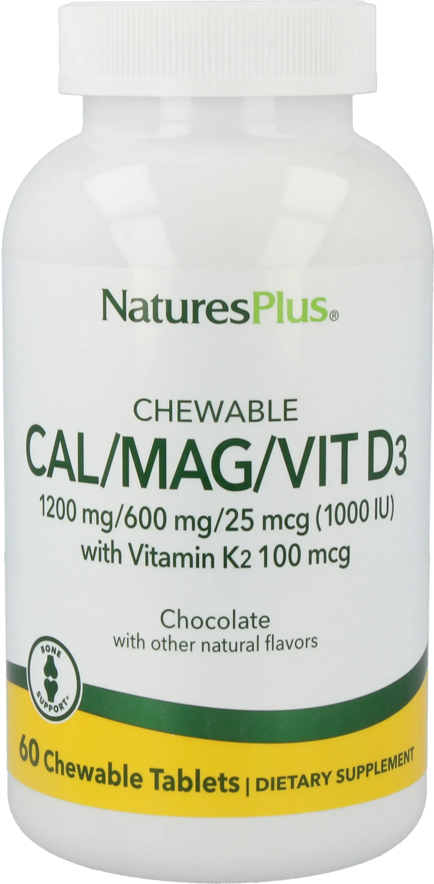 Cal/Mag/Vit. D3 with Vitamin K2 - 60 Lozenges