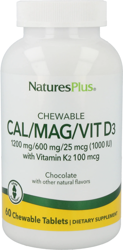 Cal/Mag/Vit. D3 with Vitamin K2 - 60 Lozenges