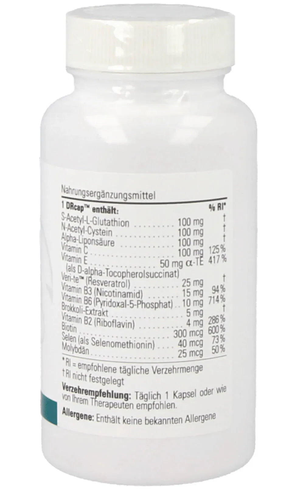 Acetyl Glutathione - 60 capsules