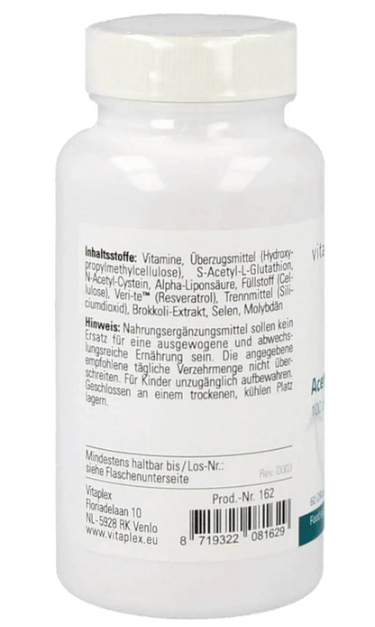 Acetyl Glutathione - 60 capsules