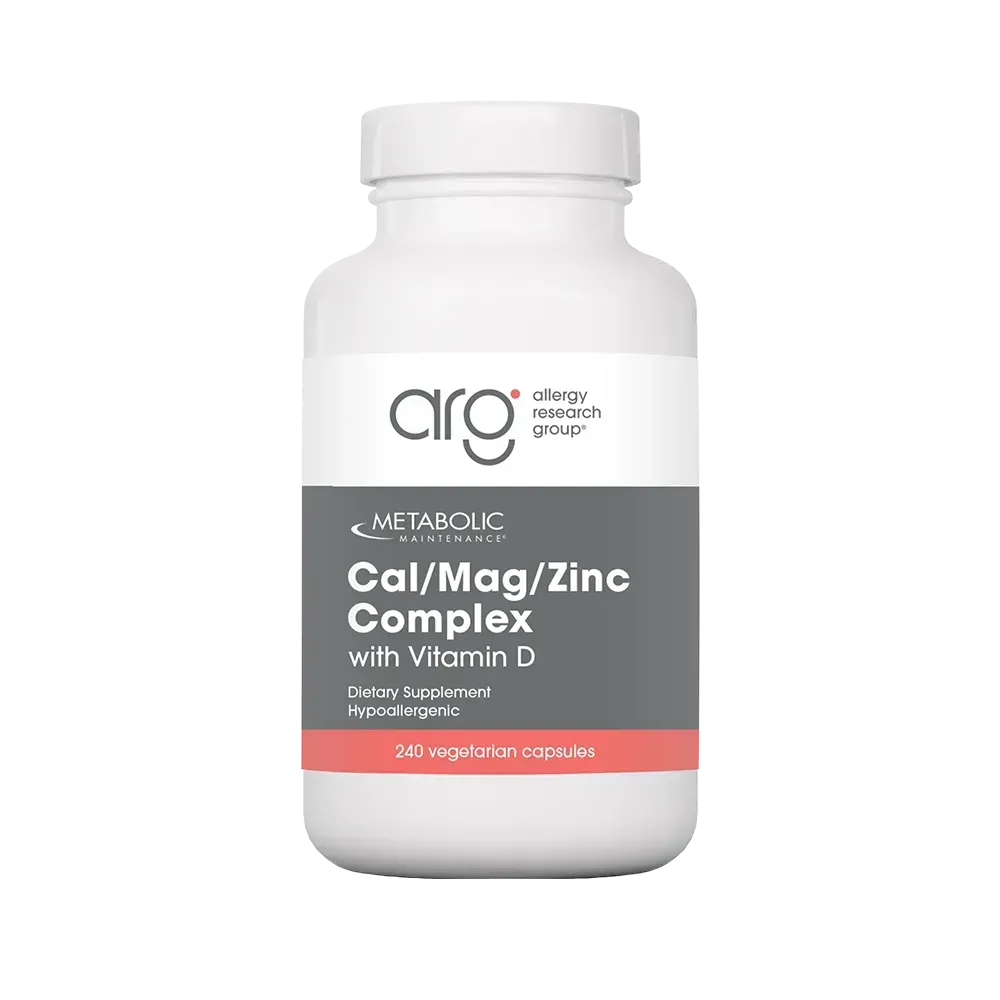 Cal/Mag/Zinc Complex with Vitamin D - 240 capsules