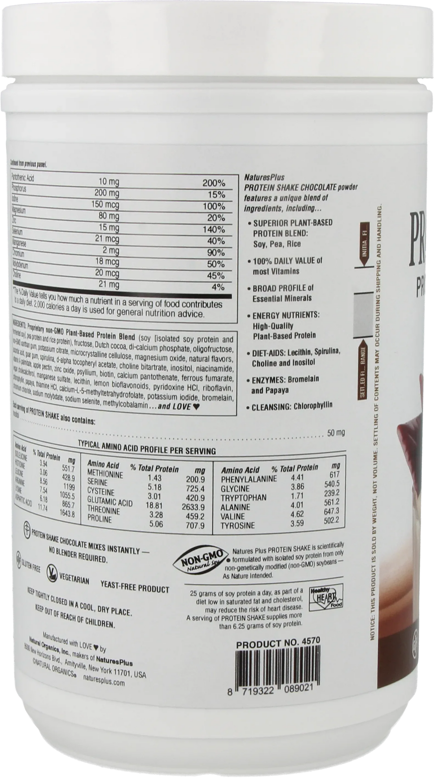 Protein Shake - Chocolate - 952g Powder