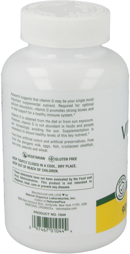 Vitamin D3 1000 IU tablets - 90 Lozenges