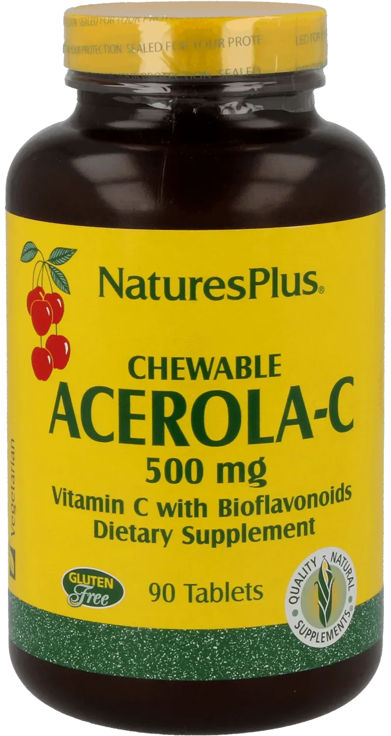 Acerola-C 500 mg Vitamin C - 90 Lozenges