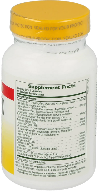 Acti-Zyme - 180 Capsules