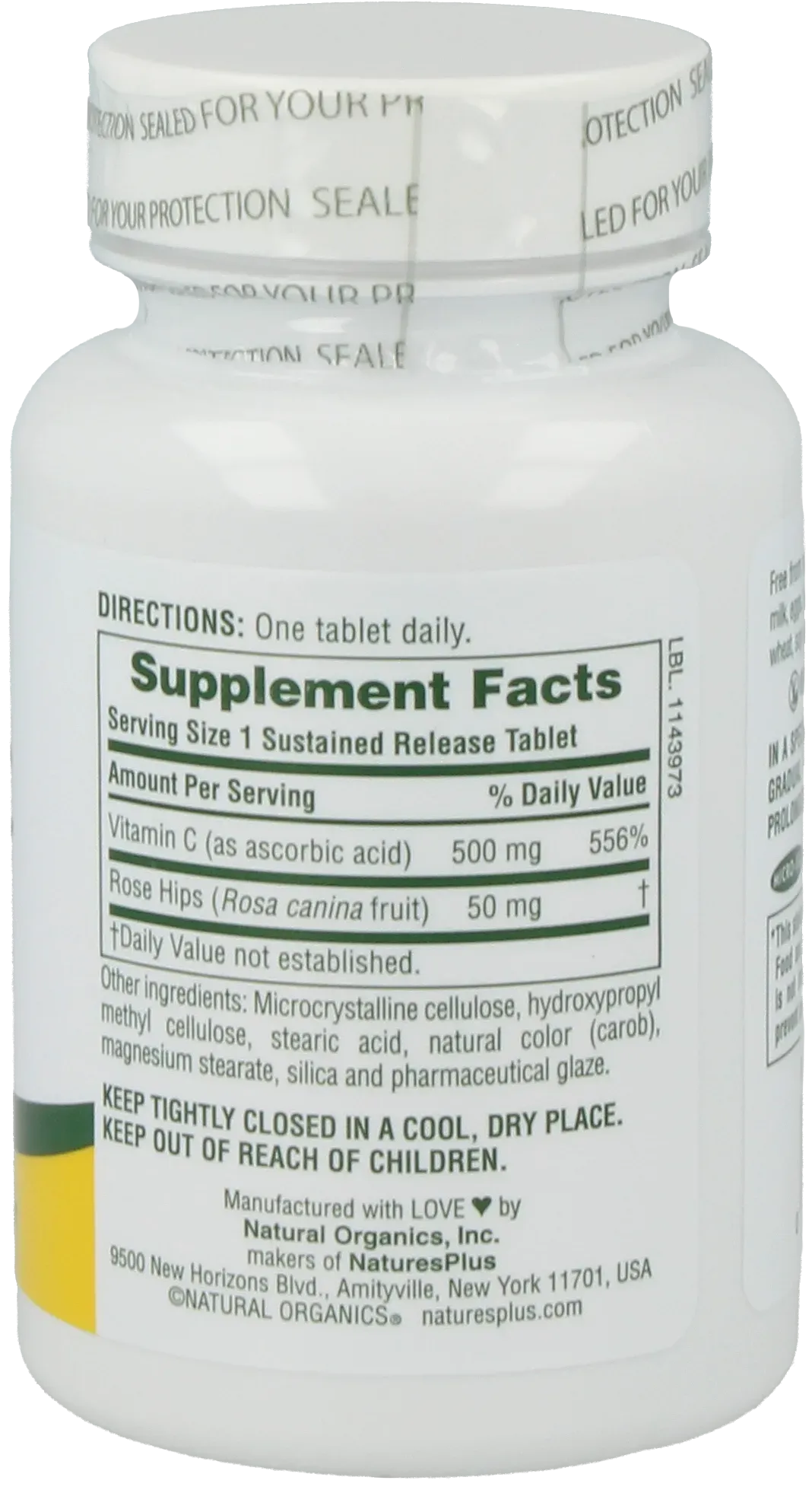 Vitamin C with Rose Hips - 90 tablets