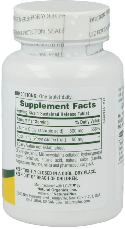 Vitamin C with Rose Hips - 90 tablets