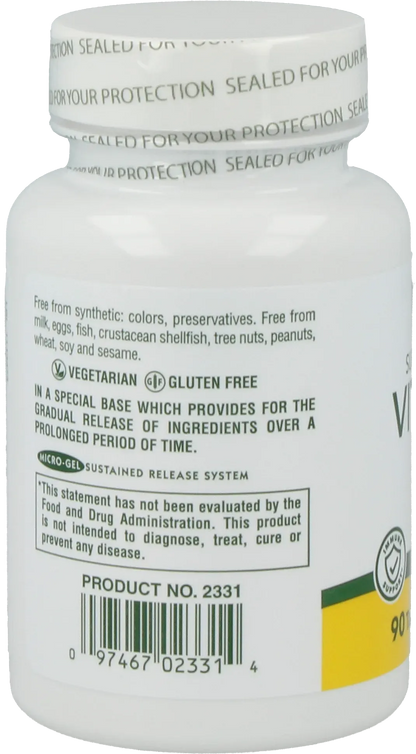 Vitamin C with Rose Hips - 90 tablets