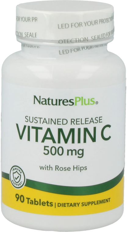 Vitamin C with Rose Hips - 90 tablets