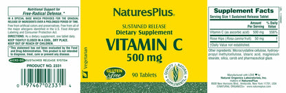 Vitamin C with Rose Hips - 90 tablets