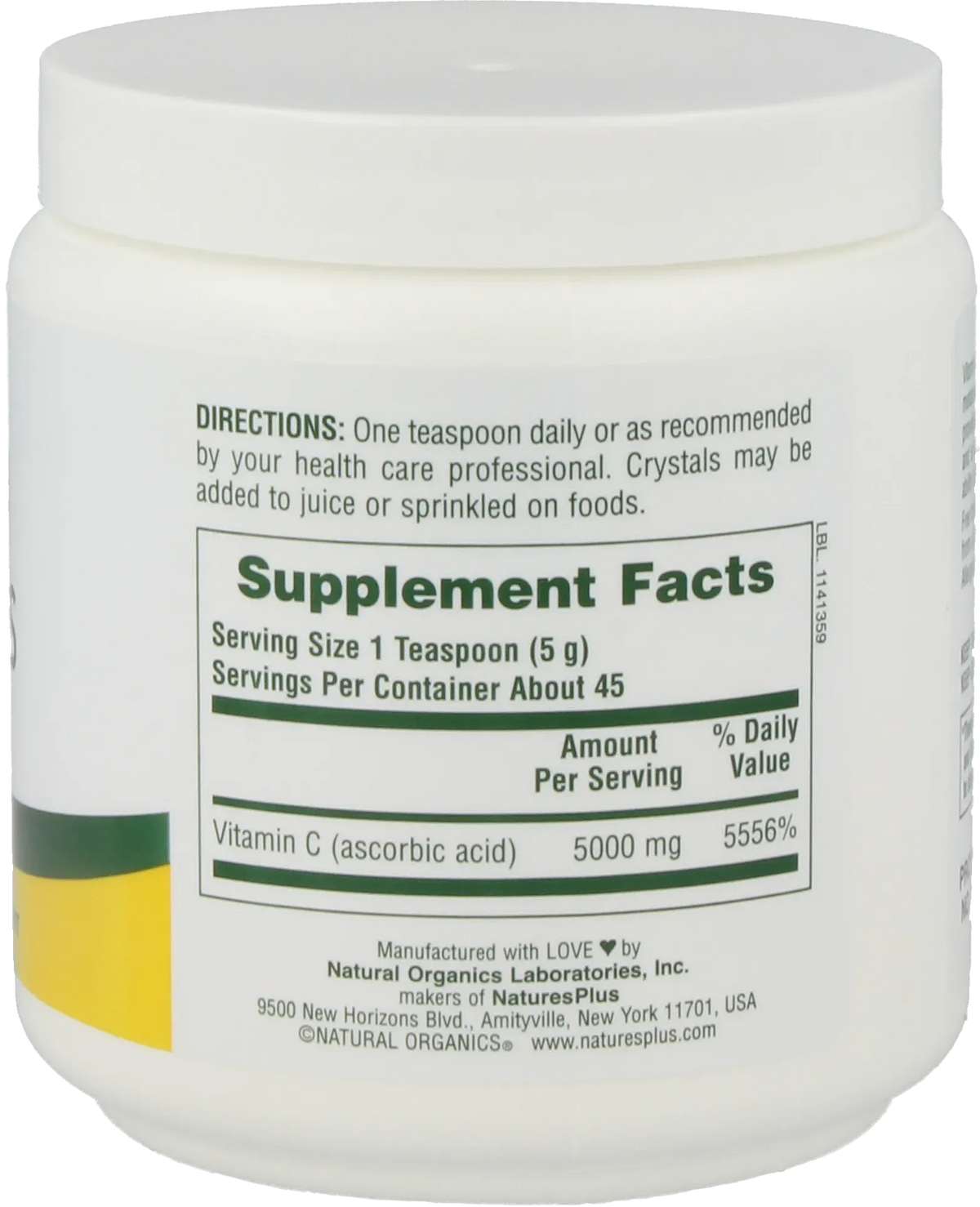 Vitamin C Micro-Crystals - 227g Powder