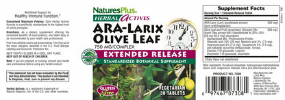 ARA-Larix/Olive Leaf 750 mg - 30 tablets