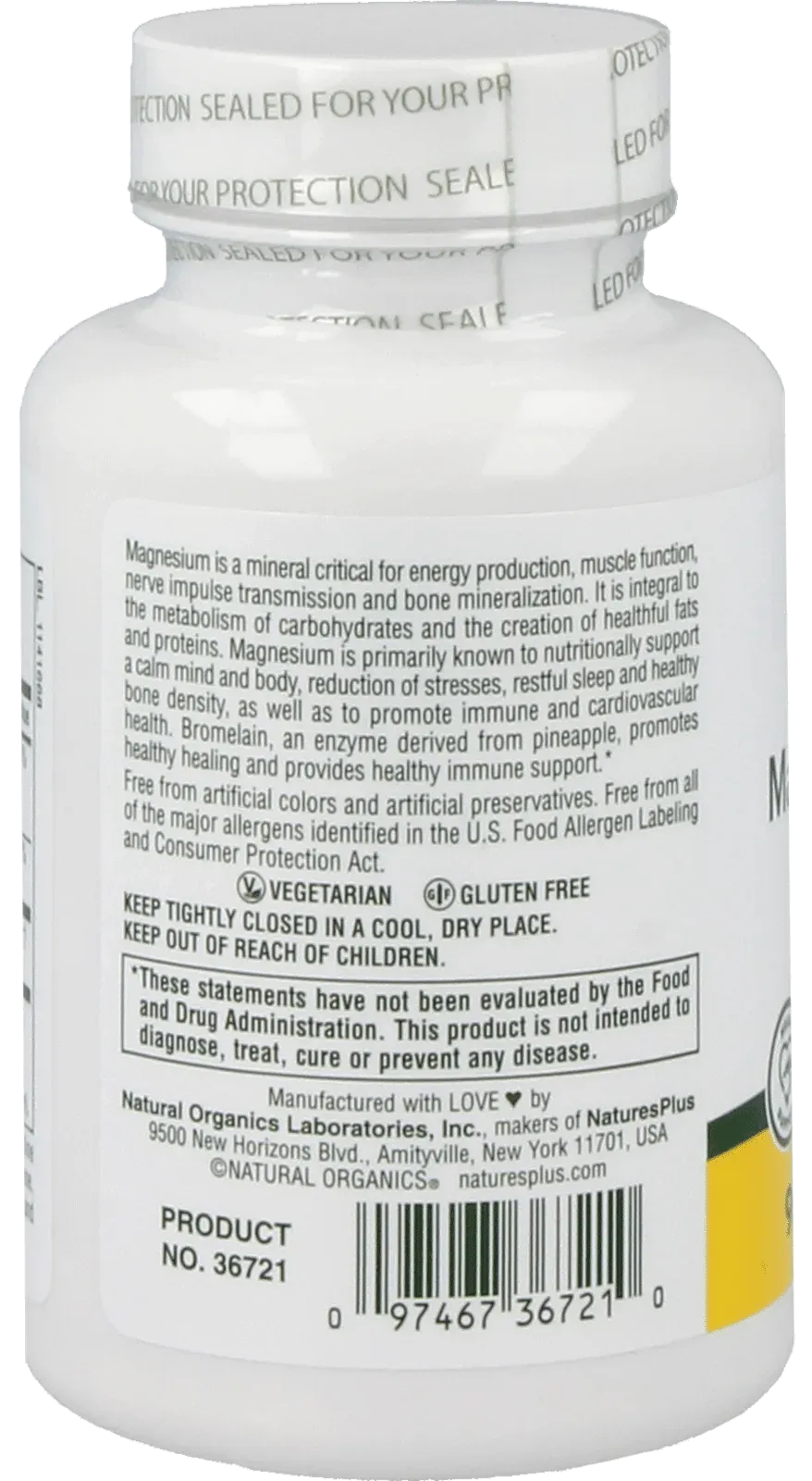 Dyno-Mins® Magnesium, Potassium & Bromelain - 90 Tablets