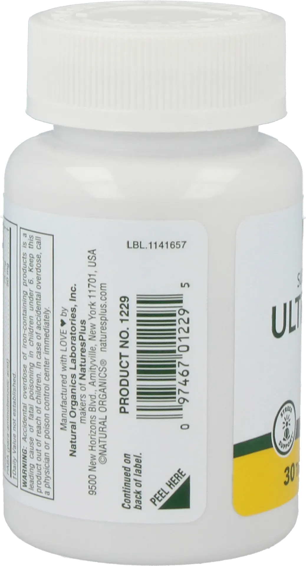 Ultra-Stress with Iron - 30 tablets