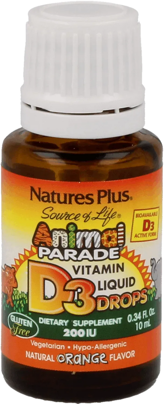Animal Parade® Vitamin D3 200 IU - 10ml Liquid